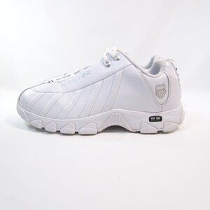 K-Swiss Men's ST329 CMF Training Shoes | Triple White | Size 10.5 XW
